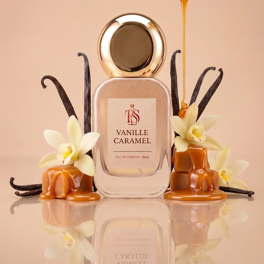 Parfums gourmands Full Scents aux notes de vanille et caramel